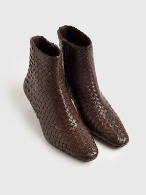 LOEFFLER RANDAL Women's Marcella Woven Ankle Boot